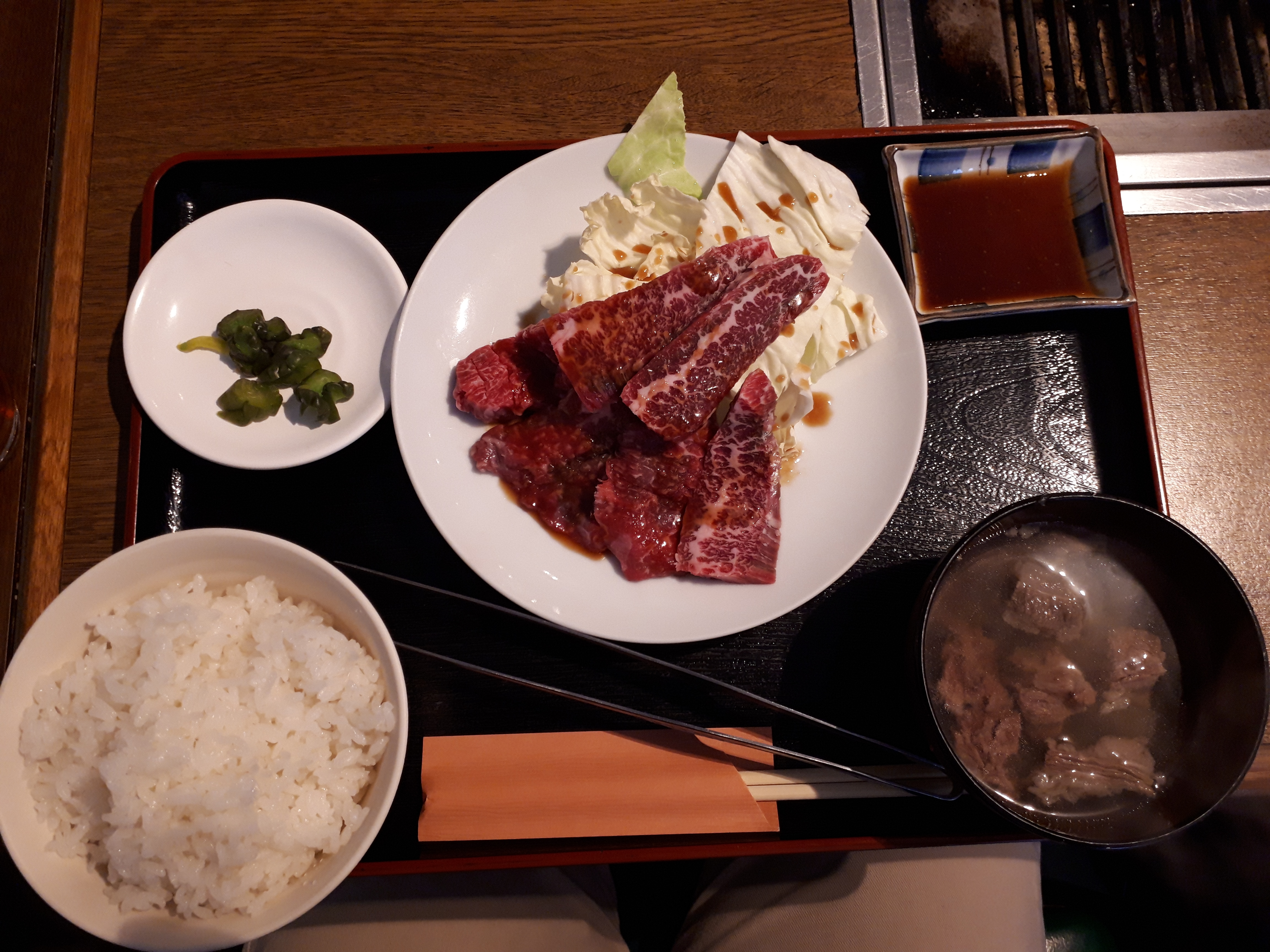 島牛の焼肉ランチ